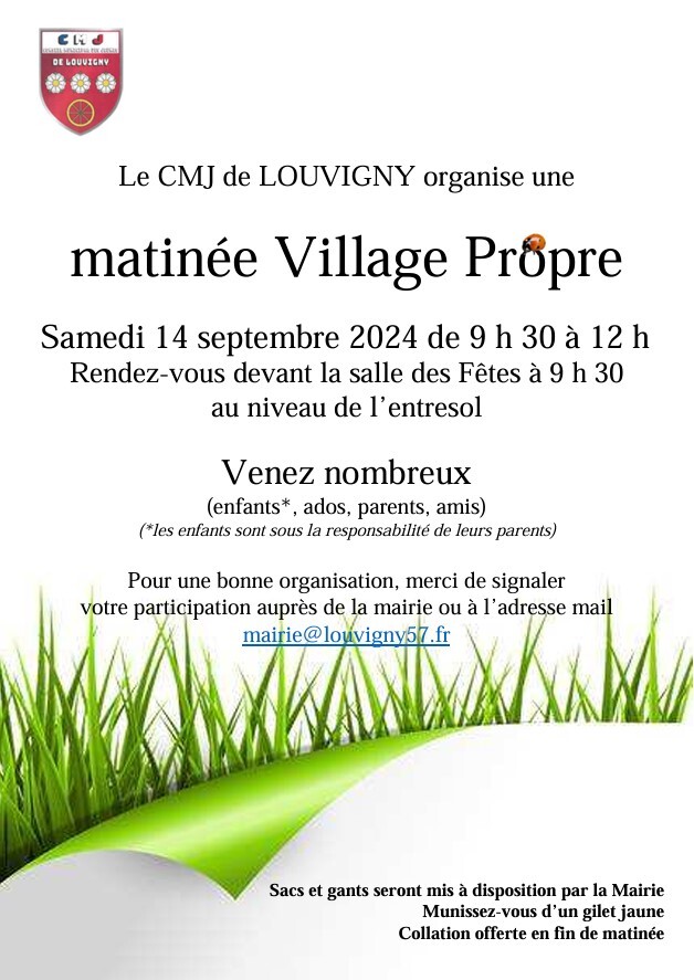 village propre 2024