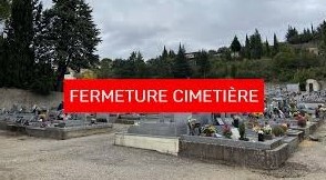 fermeture cimetière